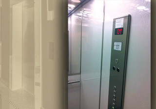 Stratifié compact pour ascenseurs Dica France 4