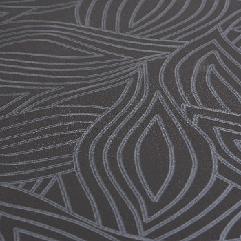 Image de détail du décor arabesque gris (5052)