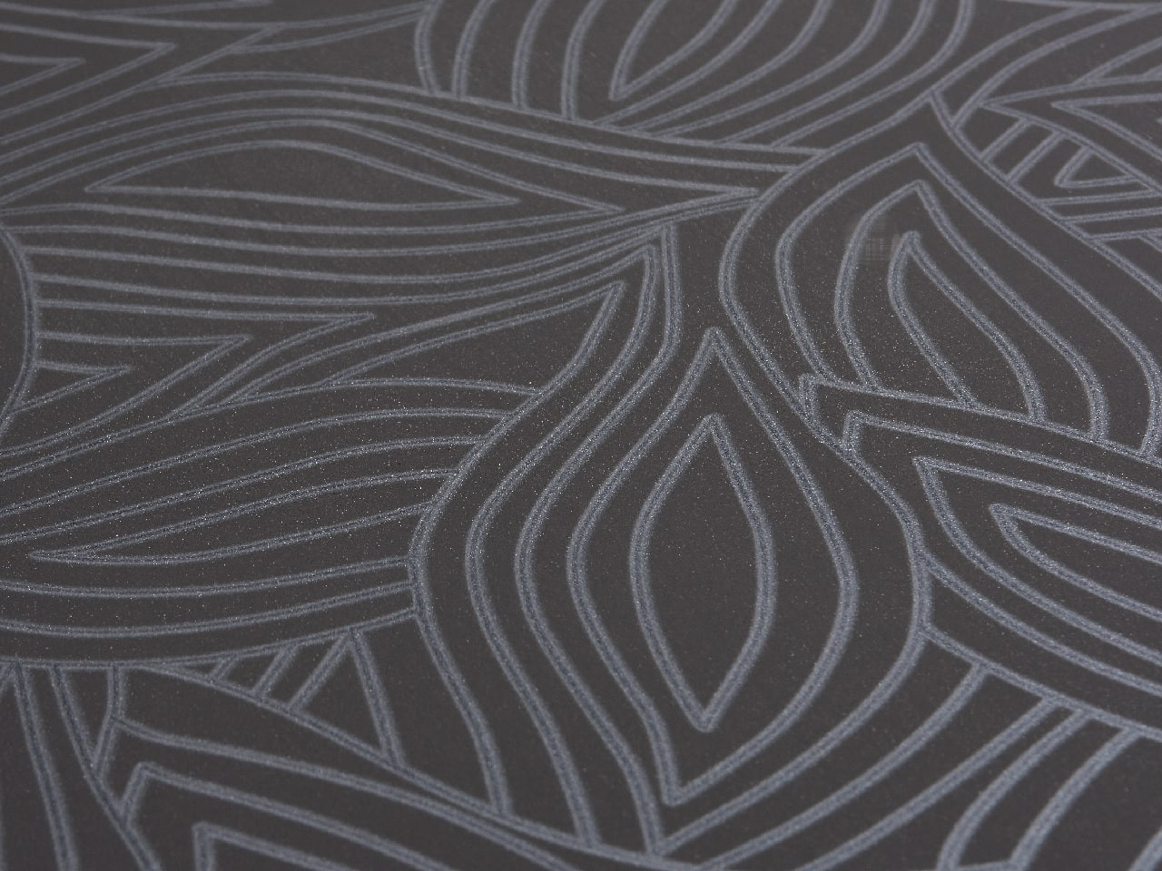 Image de détail du décor arabesque gris (5052)